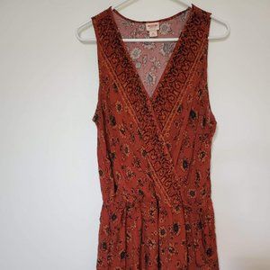 Sunflower Orange Romper XXL